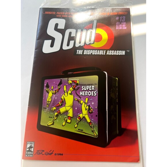 Scud the Disposable Assassin #13 Rob Schrab Dan Harmon 1996 - Picture 1 of 2